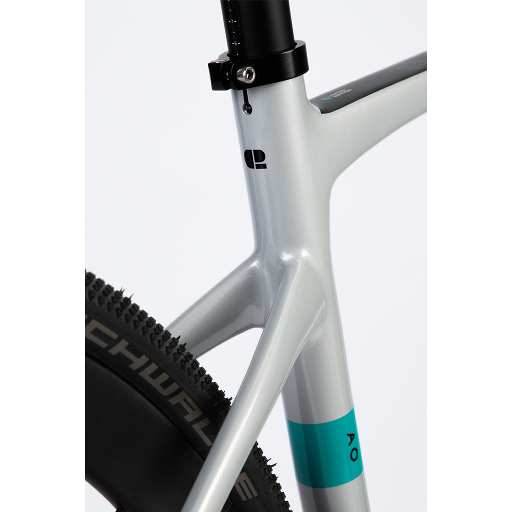 Shop Chapter2 AO Gravel Disc Brake Frameset(Silver Matt-HIRAWA)  Online in India  | United By Cycling