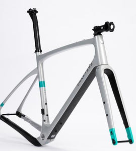 Chapter2 AO Gravel Disc Brake Frameset(Silver Matt-HIRAWA)