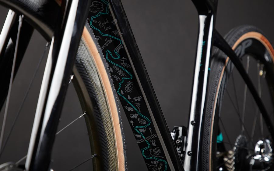 Shop Chapter2 AO Gravel Disc Brake Frameset(Matt+Gloss Black-TUHUA)  Online in India  | United By Cycling