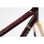Shop Chapter2 HURU Climbing Disc Brake Frameset(Maroon 1928)  Online in India  | United By Cycling