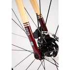 Shop Chapter2 HURU Climbing Disc Brake Frameset(Maroon 1928)  Online in India  | United By Cycling