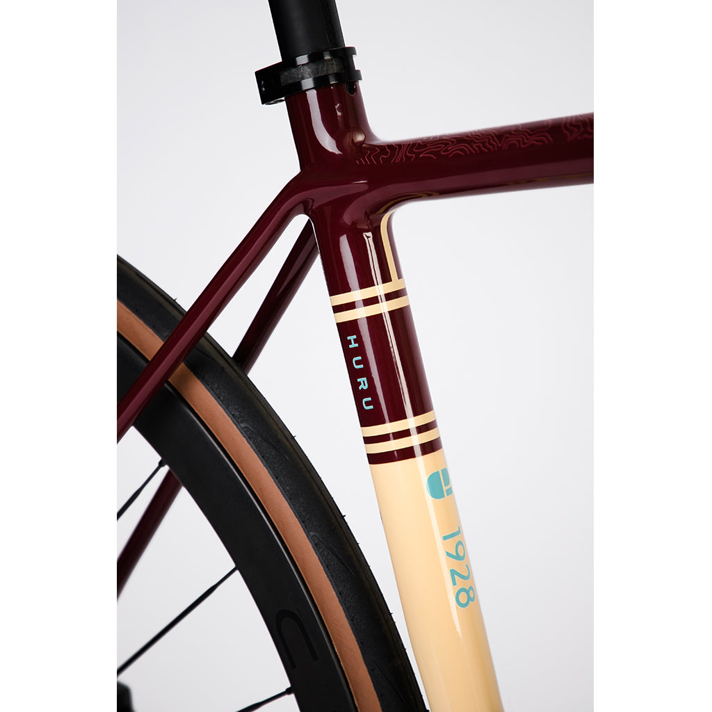 Shop Chapter2 HURU Climbing Disc Brake Frameset(Maroon 1928)  Online in India  | United By Cycling