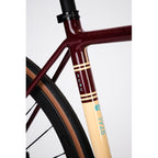 Shop Chapter2 HURU Climbing Disc Brake Frameset(Maroon 1928)  Online in India  | United By Cycling