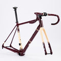 Shop Chapter2 HURU Climbing Disc Brake Frameset(Maroon 1928) Online in India | United By Cycling
