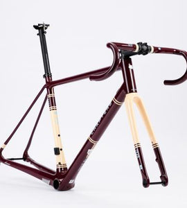 Chapter2 HURU Climbing Disc Brake Frameset(Maroon 1928)
