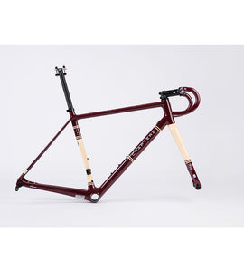 Chapter2 HURU Climbing Disc Brake Frameset(Maroon 1928)