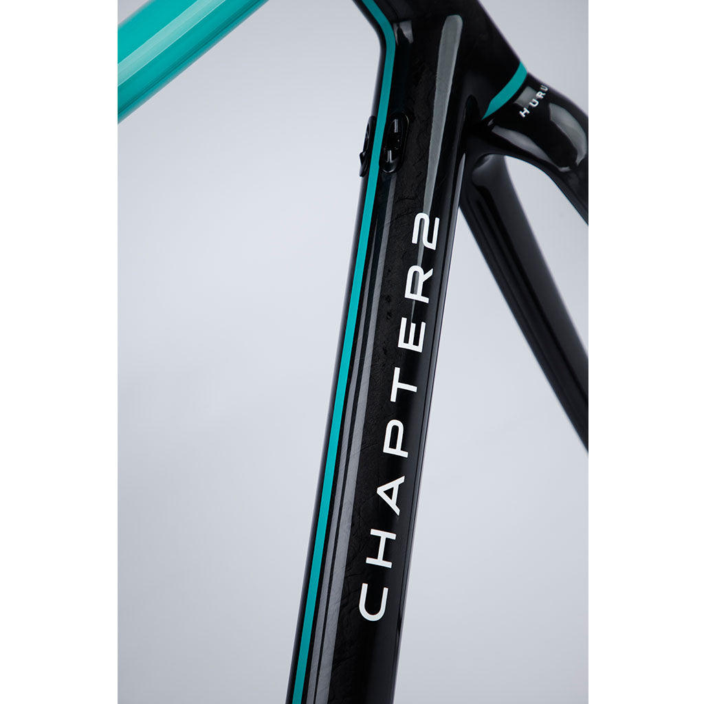 Shop Chapter2 HURU Climbing Disc Brake Frameset(Aqua UD-Korio)  Online in India  | United By Cycling