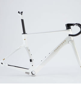 Chapter2 KOKO Aero Road Disc Brake Frameset-(White/Grey-Tauriparipa)
