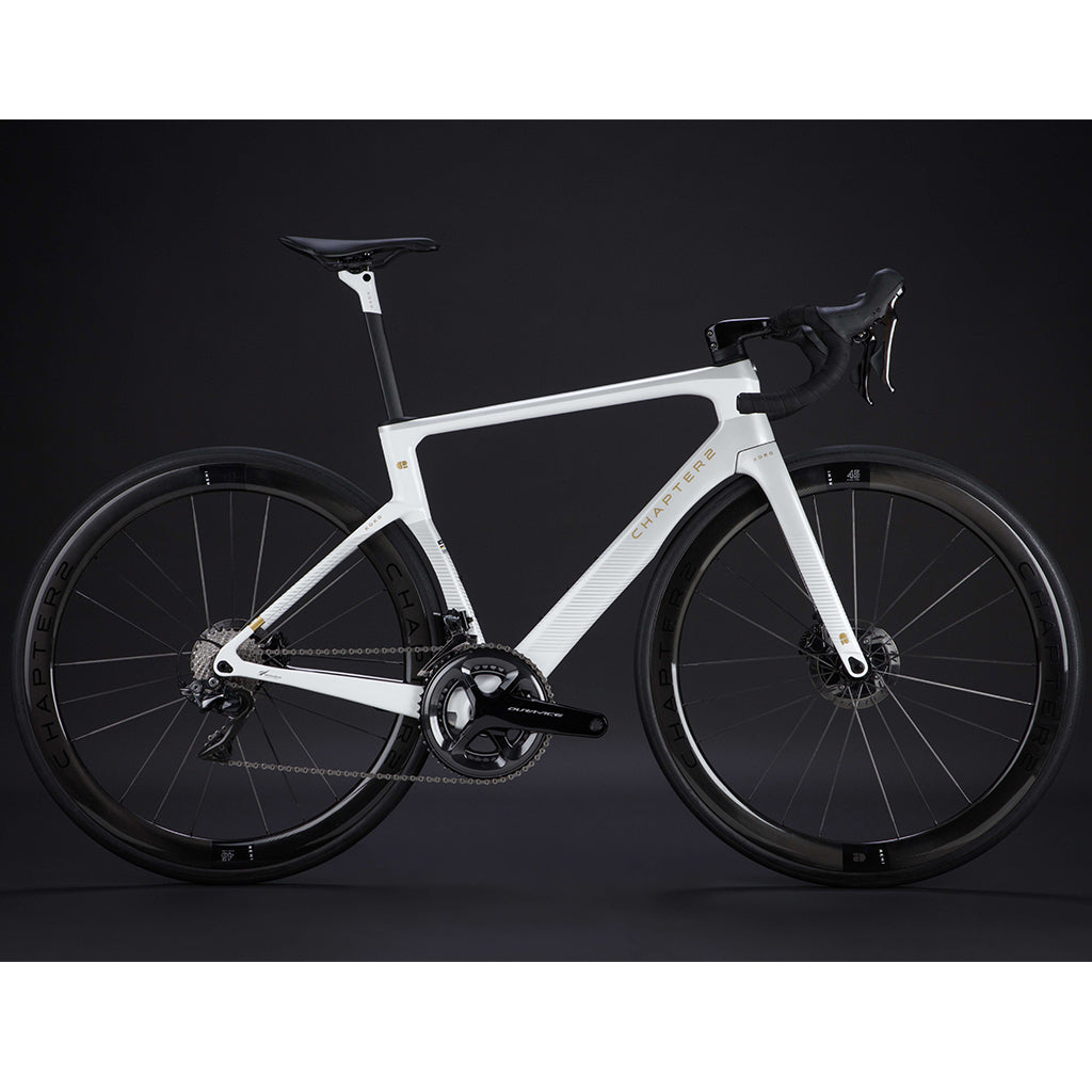 Shop Chapter2 KOKO Aero Road Disc Brake Frameset-(White/Grey-Tauriparipa)  Online in India  | United By Cycling