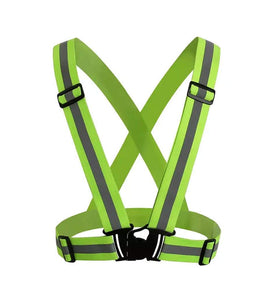 Bicycle Reflective Safety Belt - Green