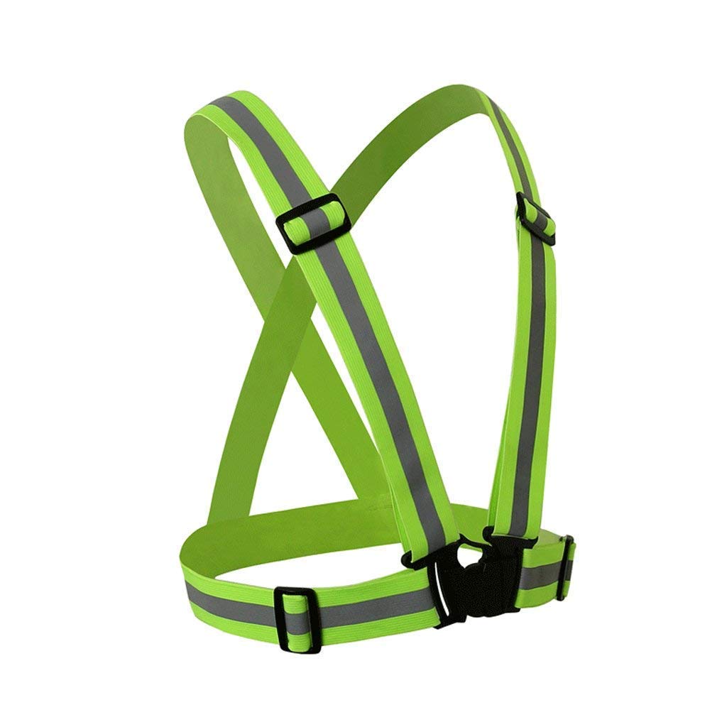 Bicycle Reflective Safety Belt - Green