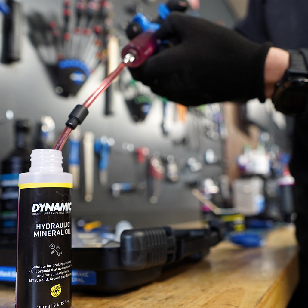 Shop Dynamic Hydraulic Mineral Oil For Disc Brake-100ml Online in India | United By Cycling