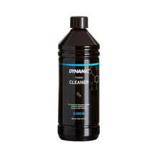 A 1-liter bottle of Dynamic Chain Cleaner, essential for deep cleaning and maintaining all parts of a bicycle's drivetrain.