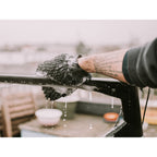 Dynamic Microfibre Bike Cleaning Glove for gentle yet effective washing of bicycles and components.