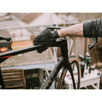 Dynamic Microfibre Bike Cleaning Glove, an essential tool for detailed and efficient cleaning of all bike surfaces.

