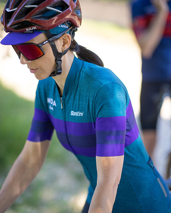 Shop Santini Eroica Opera Womens Jersey (Teal)  Online in India | United By Cycling