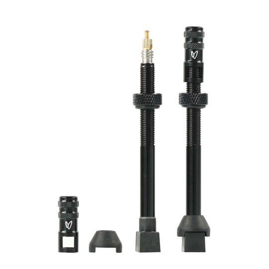 Shop Effetto Mariposa Tubeless Valve (70mm) Black (2 PCS) Online in India | United By Cycling