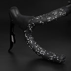 GUEE Attitude Sparkler White cycling bartape, designed for comfortable hand support and long-lasting, high-performance use.

