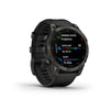 Garmin Smart Watch Epix Gen 2 (Black/Carbone Gray DLC/Silicone Band)