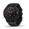 Garmin Smart Watch Fenix 6 (Black DLC With Black Silicon Band)