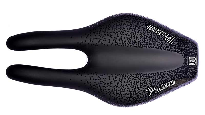 ISM PN 4.0 black saddle, a nose-less performance narrow bike seat for road and gravel cycling.

