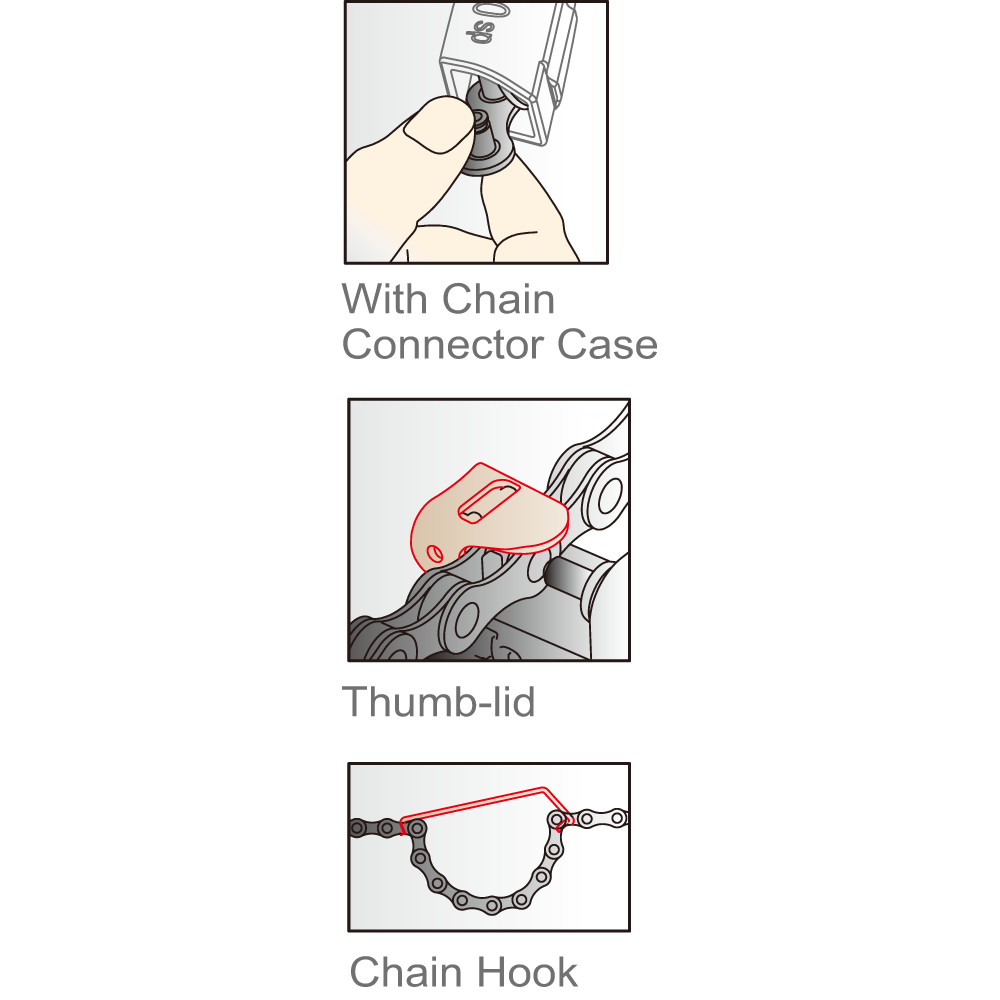 Icetoolz Portable Chain Tool 5 12 Speed 61M1