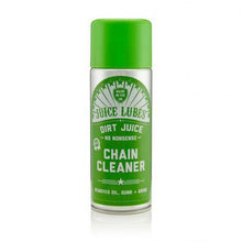 Juice Lubes Dirt Juice Boss Chain Degreaser 400ml aerosol can, a powerful spray for cleaning bike chains.

