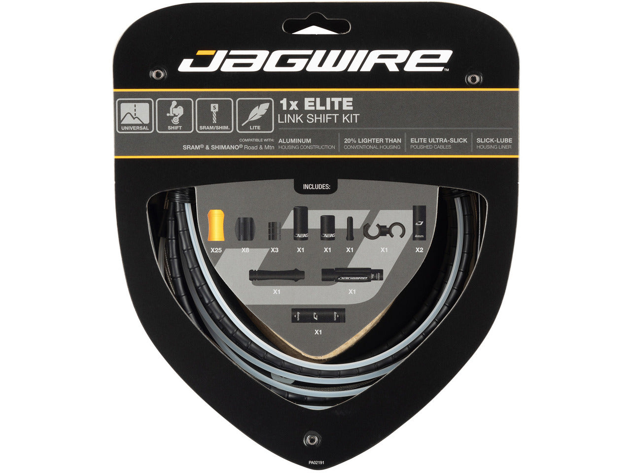 Jagwire 1x Link Shift Kit RCK600 – Elite shift cable system