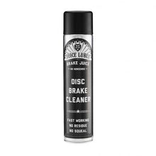 Juice Lubes Brake Juice Disc Brake Cleaner 600ml aerosol, designed for cleaning and de-greasing bicycle disc brakes.

