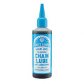 Juice Lubes Wet Conditions Chain Oil 130ml bottle, formulated for superior lubrication in wet and muddy cycling environments.

