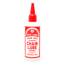 Juice Lubes Chain Juice Ceramic High Performance Chain Oil 130ml bottle, designed for ultimate drivetrain efficiency and durability.


