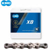 KMC X8 8-Speed Chain 116 Links Silver/Gray