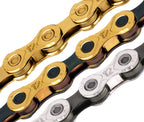 High-performance KMC X12 bike chain silver finish

