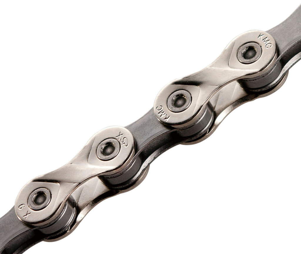KMC X9 9 speed chain silver grey for Shimano and SRAM