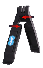 KMC quick link opener and tire lever combo tool