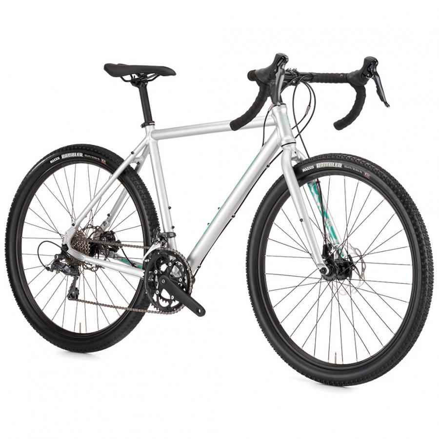 al gravel bike Kona Rove AL 650 Gravel Bike (Silver)