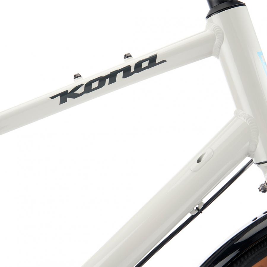 Shop Kona Dew Deluxe Urban Bike (White) Online in India | United By Cycling