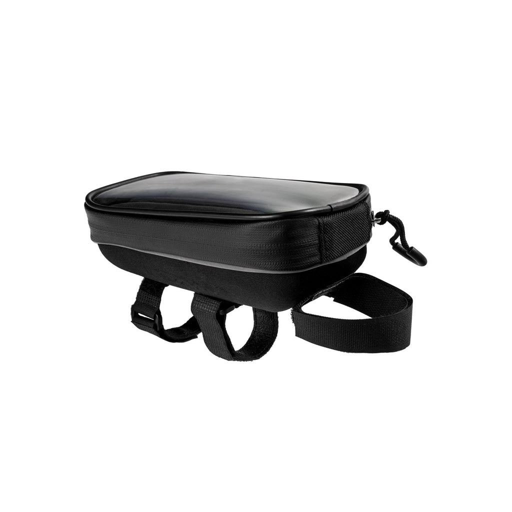 Lezyne Smart Energy Caddy XL top tube bike bag with phone holder

