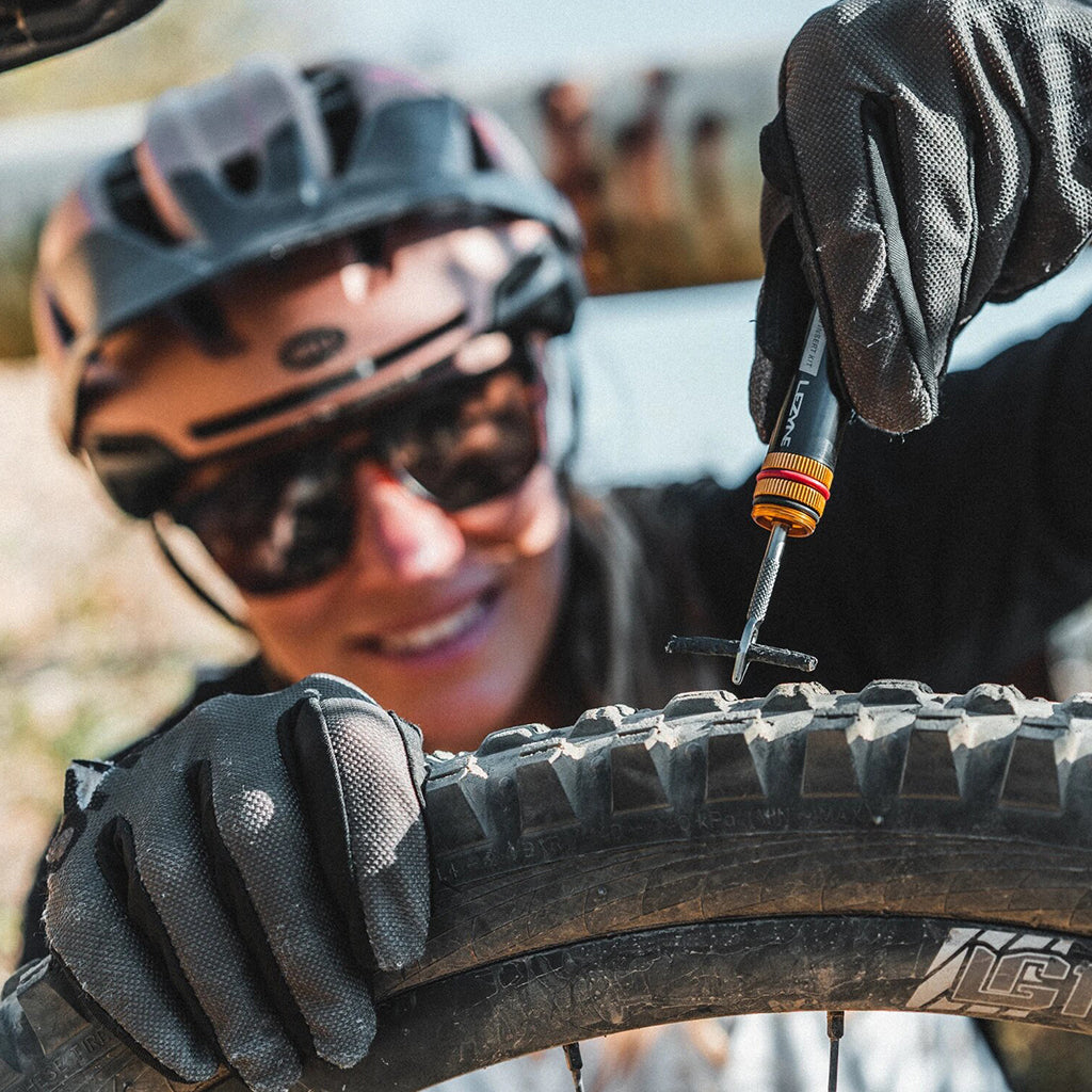 High-quality tubeless tire plugs with Lezyne insert kit

