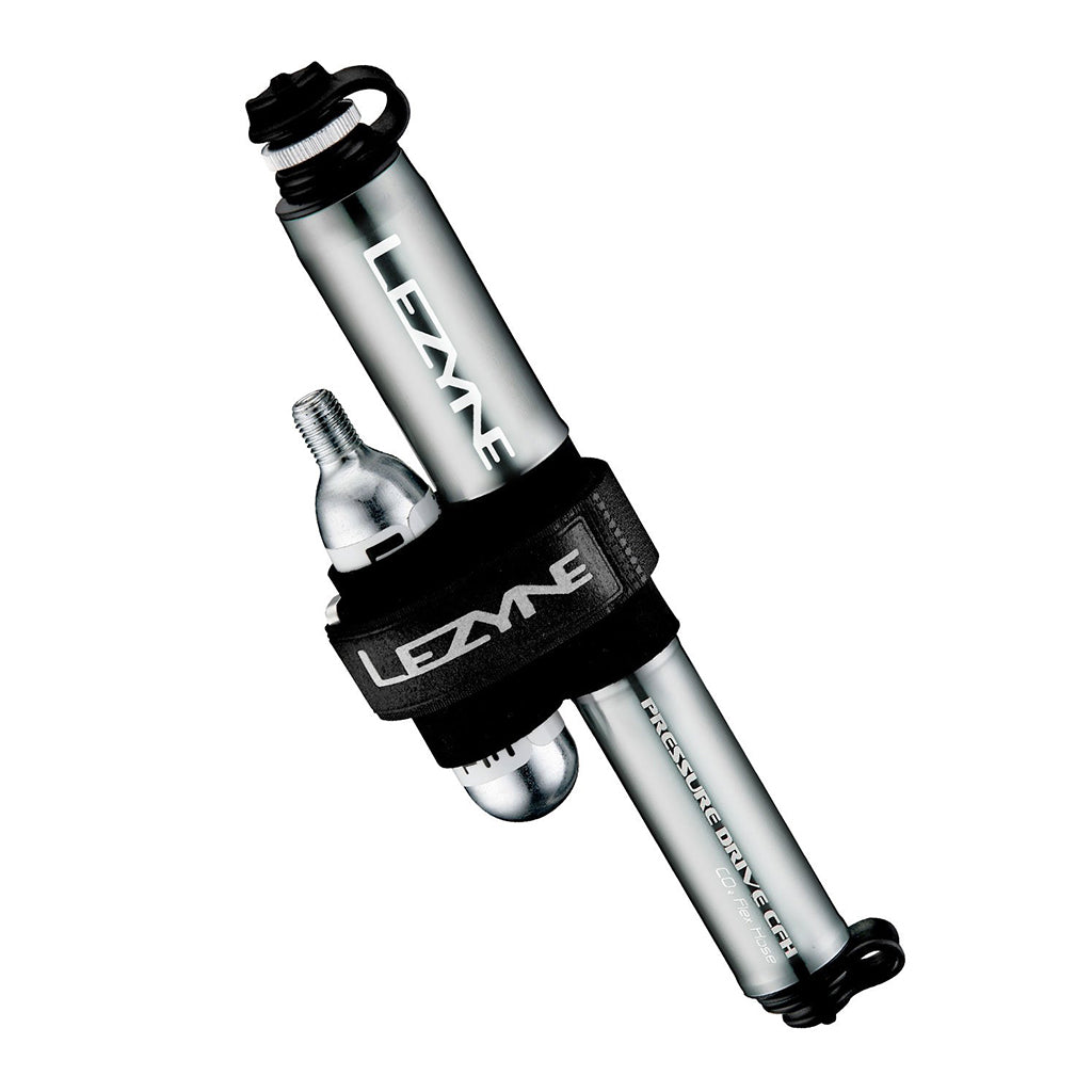Shop Lezyne Pressure Drive CFH-2-in-1 CO2 Pump-Light Grey  Online in India | United By Cycling