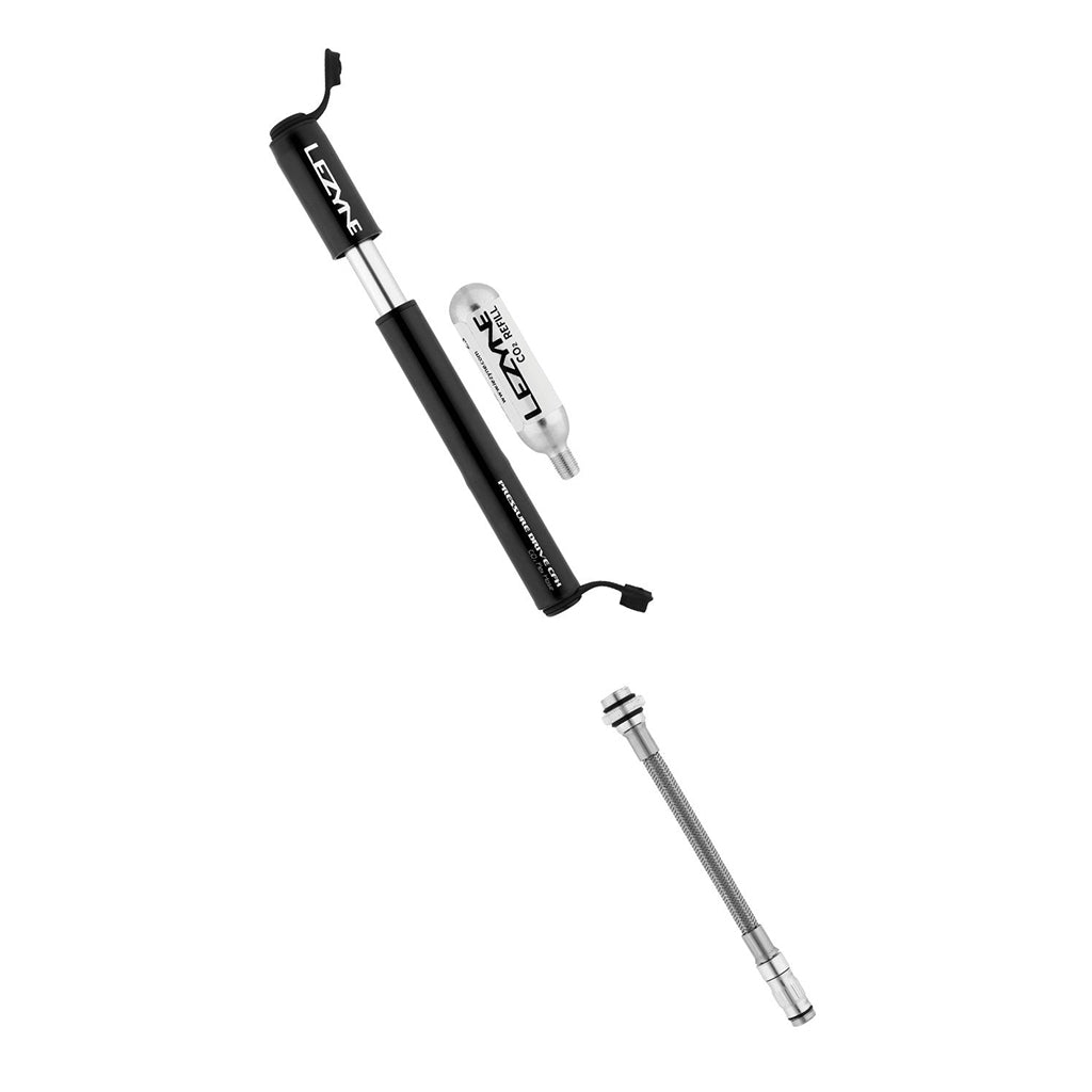Shop Lezyne Pressure Drive CFH-2-in-1 CO2 Pump-Light Grey  Online in India | United By Cycling