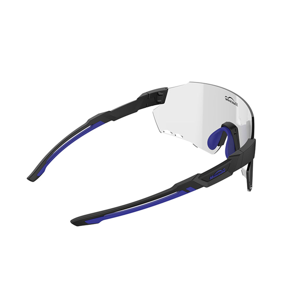 Shop Magicshine Windbreaker Photochromic Sunglasses (Blue) Online in India | United By Cycling