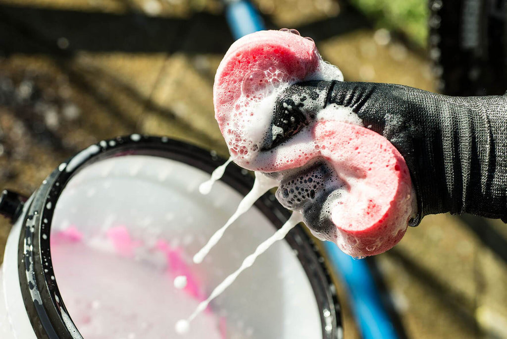 Shop Muc-Off Expanding Pink Sponge 27.2g Online in India | United By Cycling