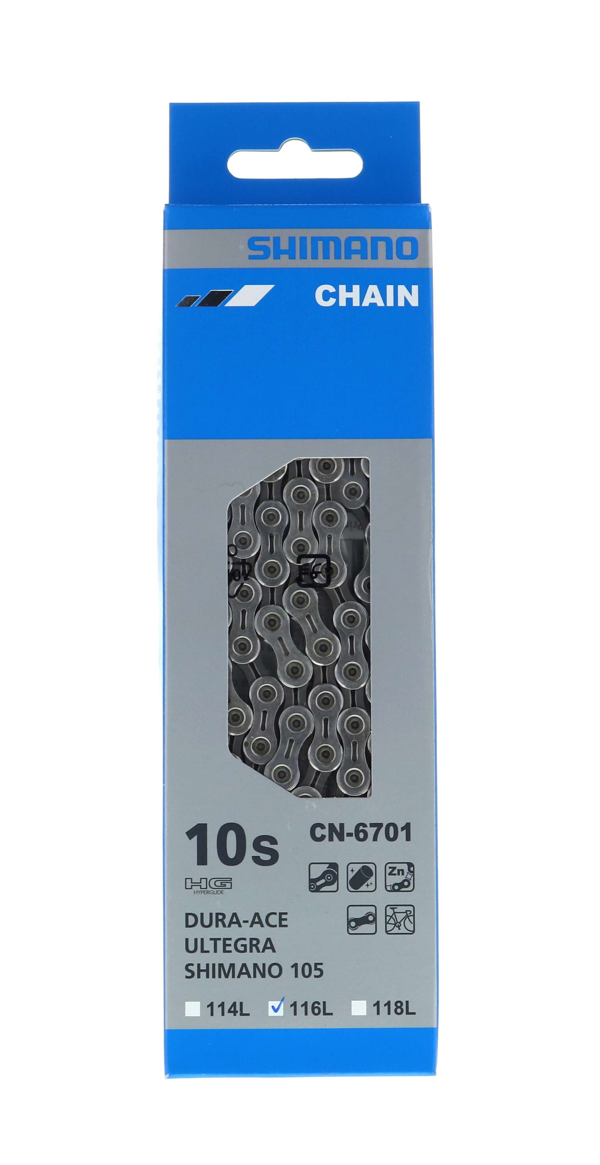 Shop Shimano Chain CN-6701 Ultegra 10 Speed (116 LINKS) Online in India | United By Cycling