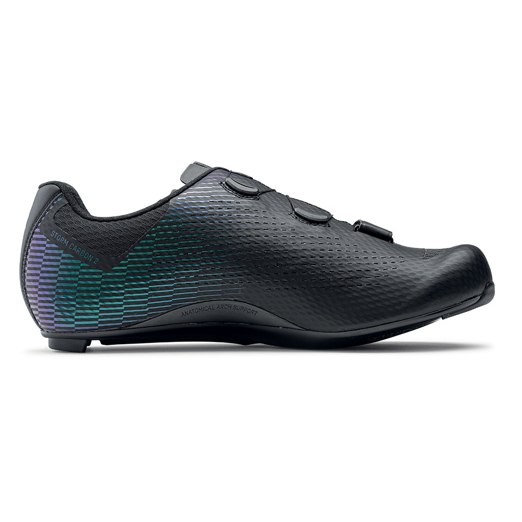 Shop Northwave Storm Carbon 2 Shoes(Black/Iridescent)  Online in India | United By Cycling
