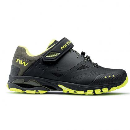 Shop Northwave Spider 3 Shoes(Black/Yellow Fluo) Online in India | United By Cycling