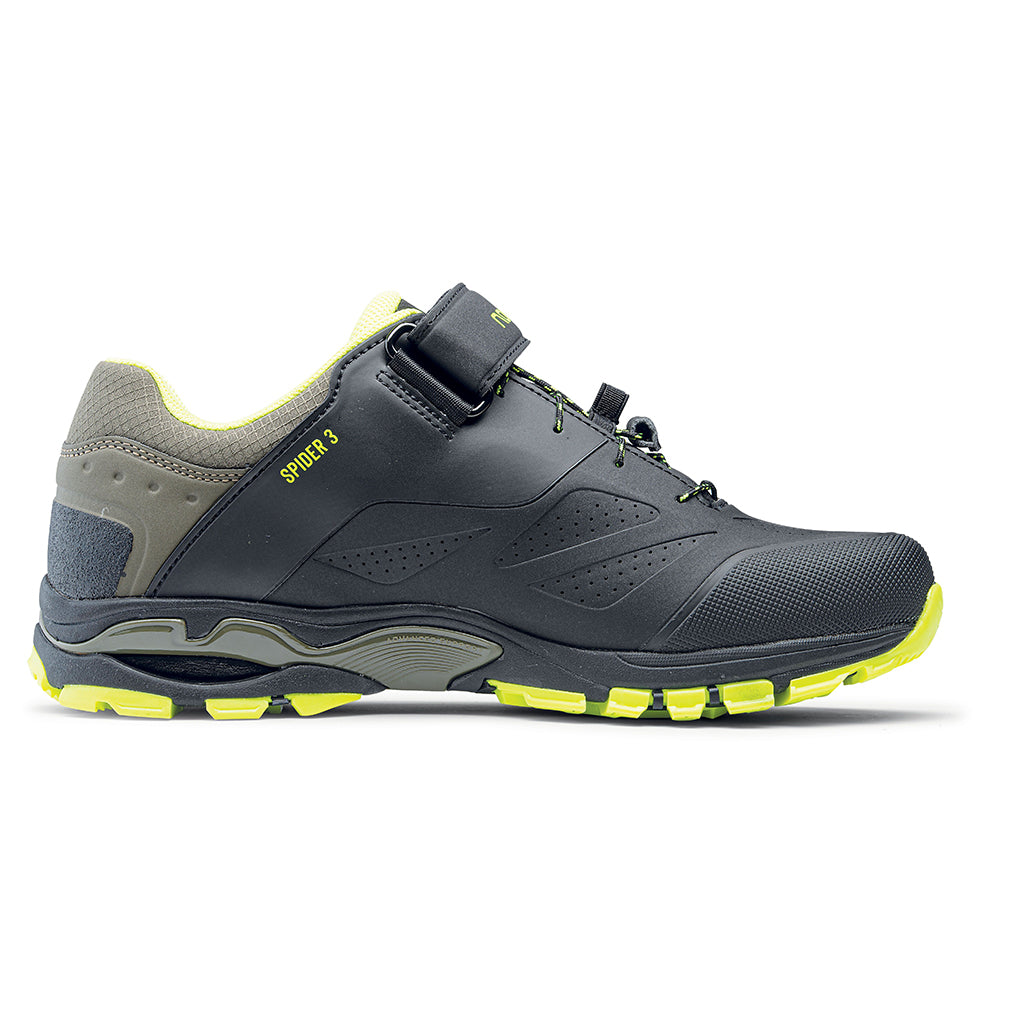 Shop Northwave Spider 3 Shoes(Black/Yellow Fluo)  Online in India | United By Cycling