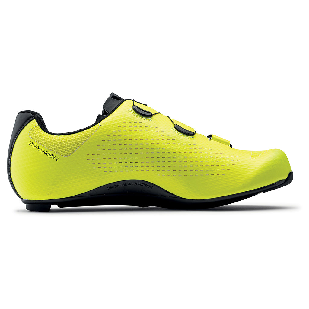 Shop Northwave Storm Carbon 2 Shoes(Yellow Fluo/Black)  Online in India | United By Cycling
