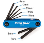 Shop Park Tool Fold-up Hex Wrench Set: 1.5mm to 6mm AWS-10 Online in India | United By Cycling