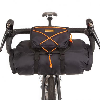 Shop Restrap Handlebar Bag (Black/Orange) - Small Online in India | United By Cycling